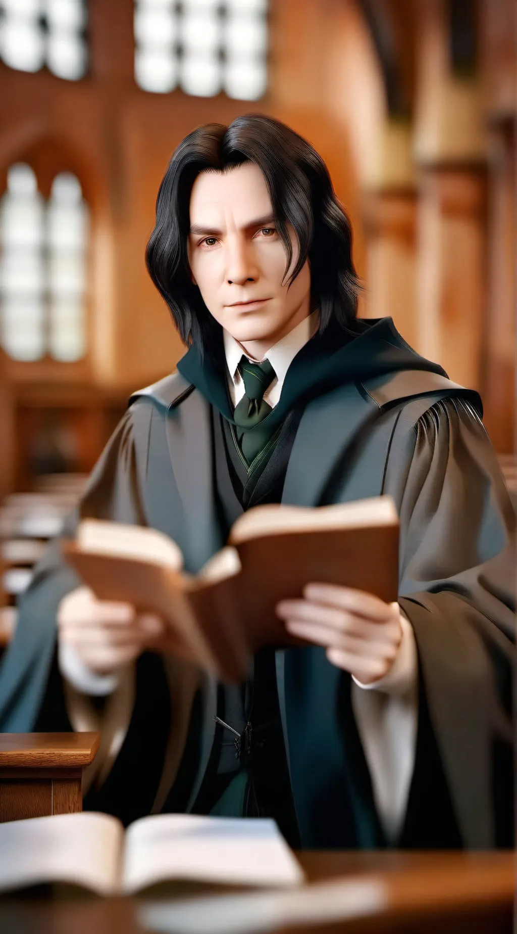 ai character: snapes class background