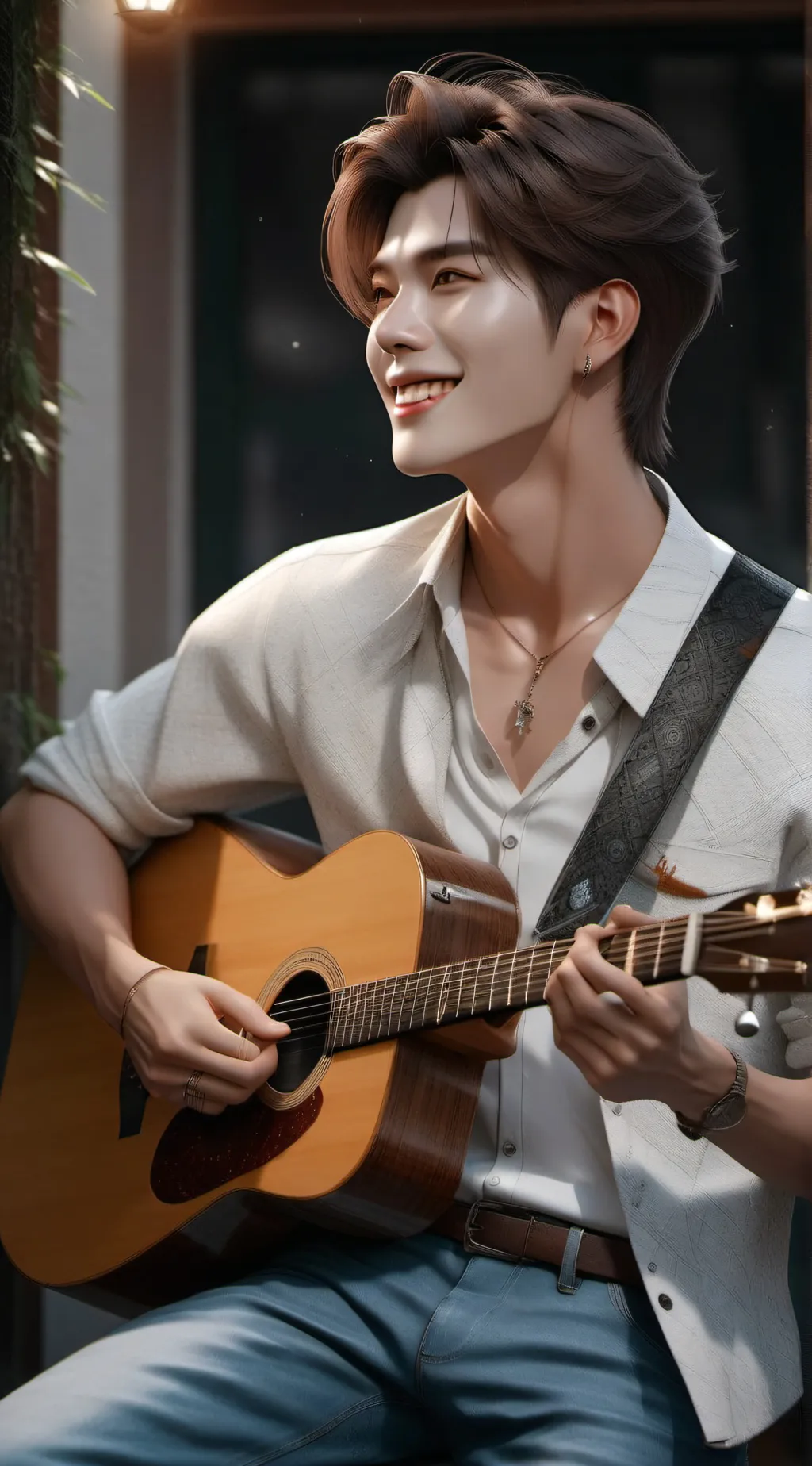 ai character: Ryan  background