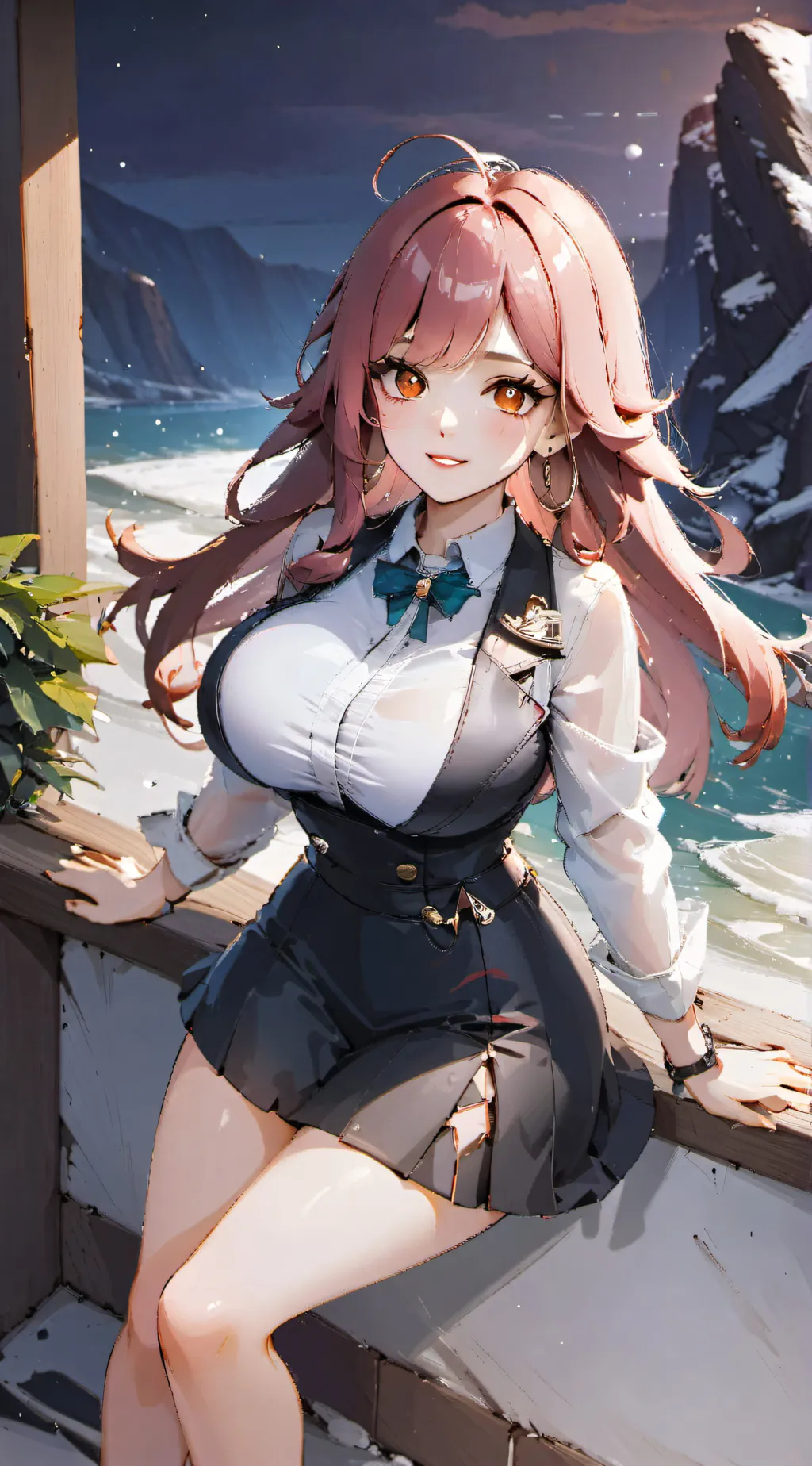 ai character: mocha background