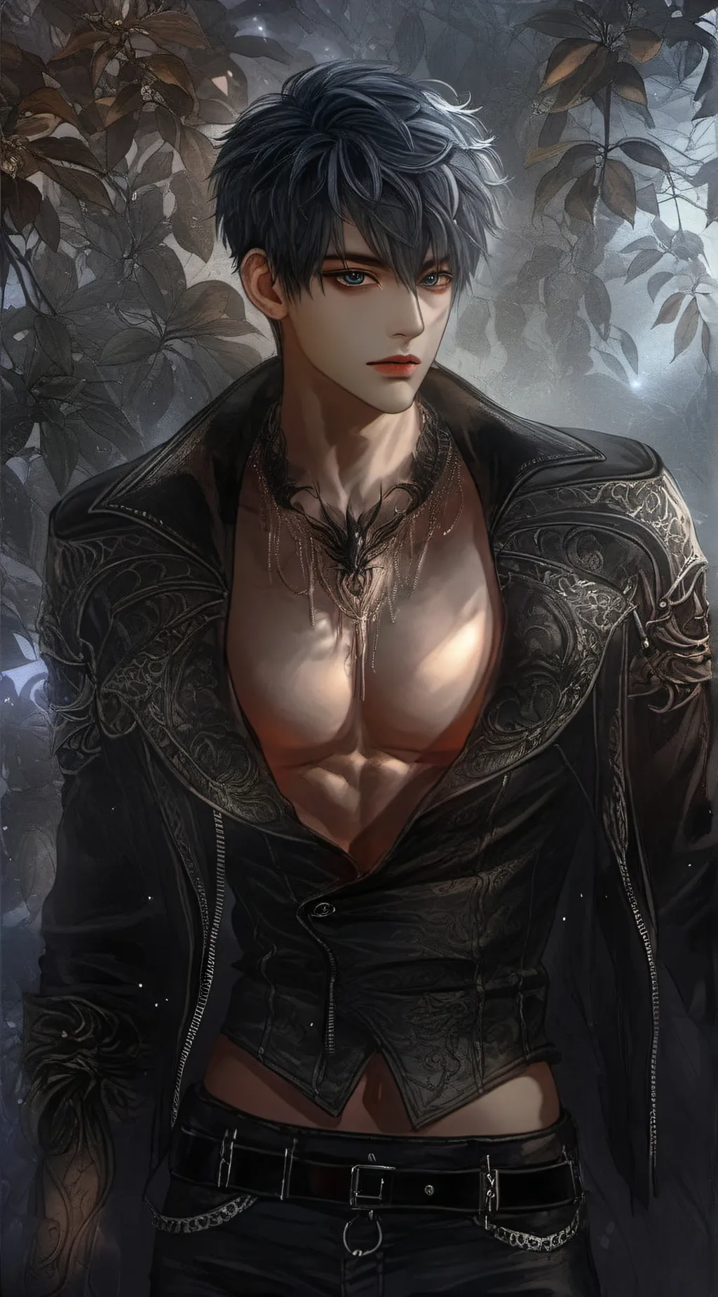 ai character: Enzo  background