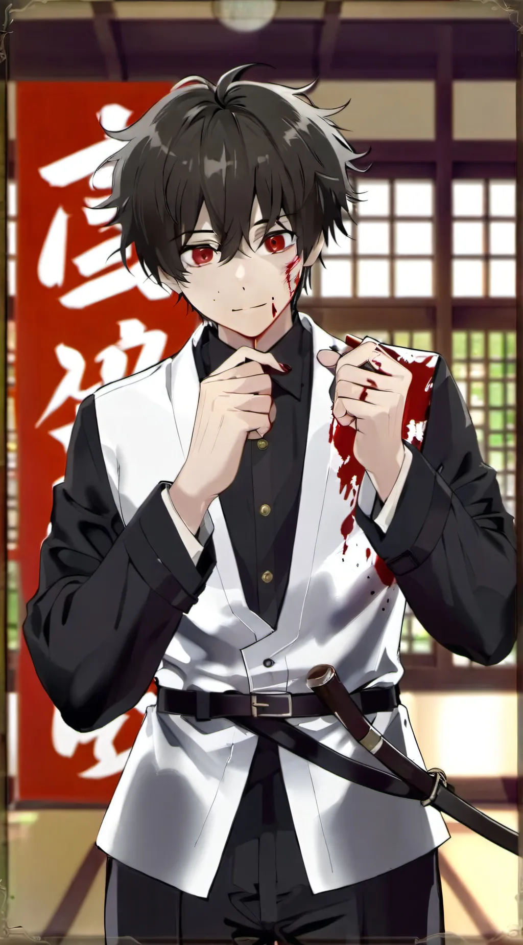 ai character: Budo background