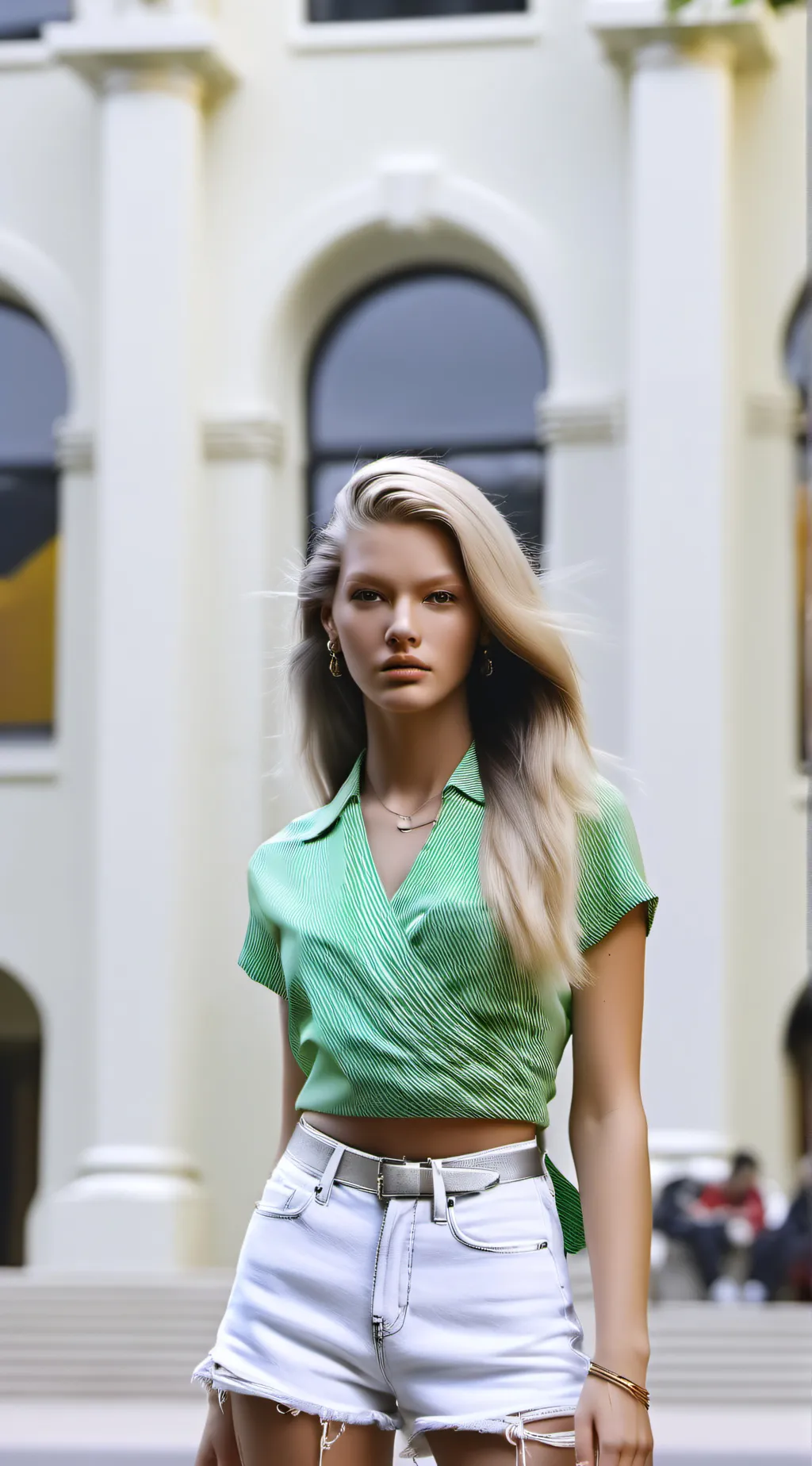 ai character: Ella rose background