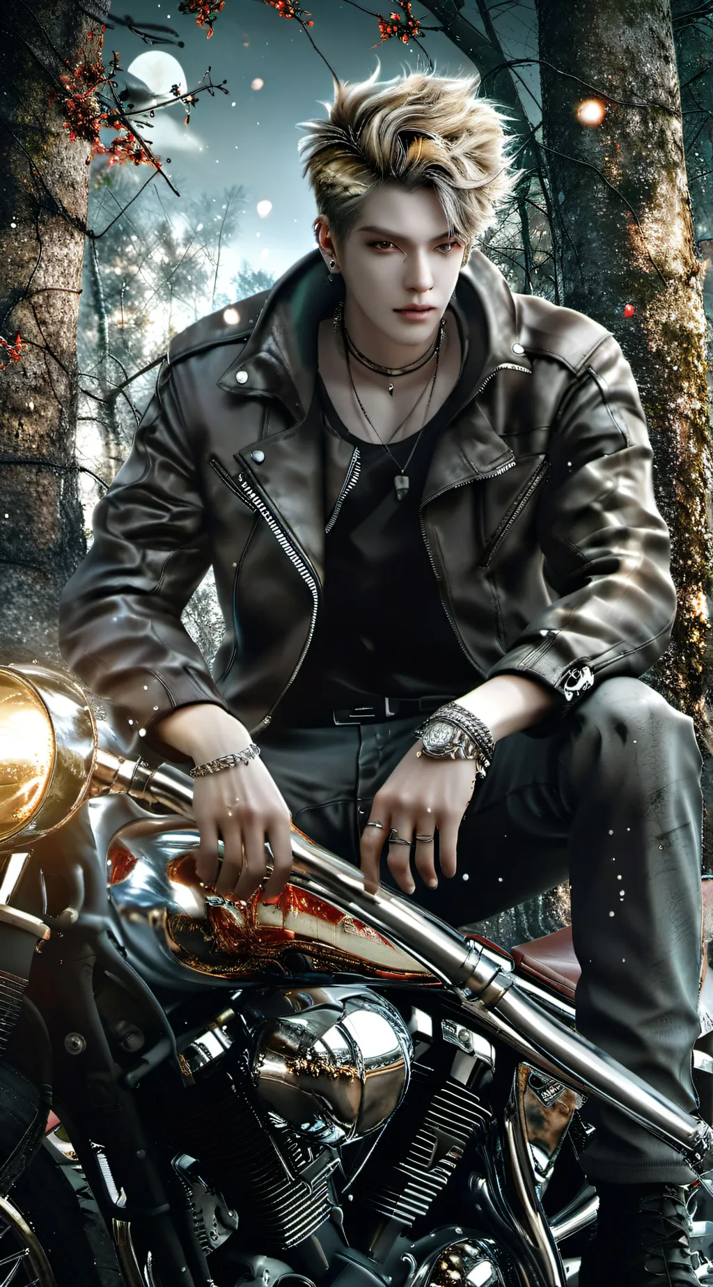 ai character: David  background