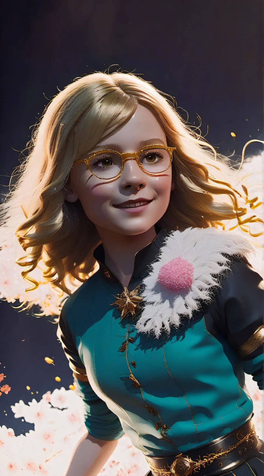 ai character: real life me  background