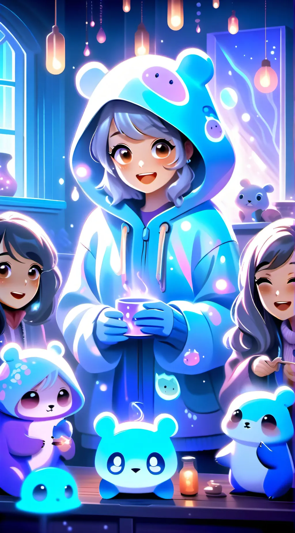 ai character: Amelia background