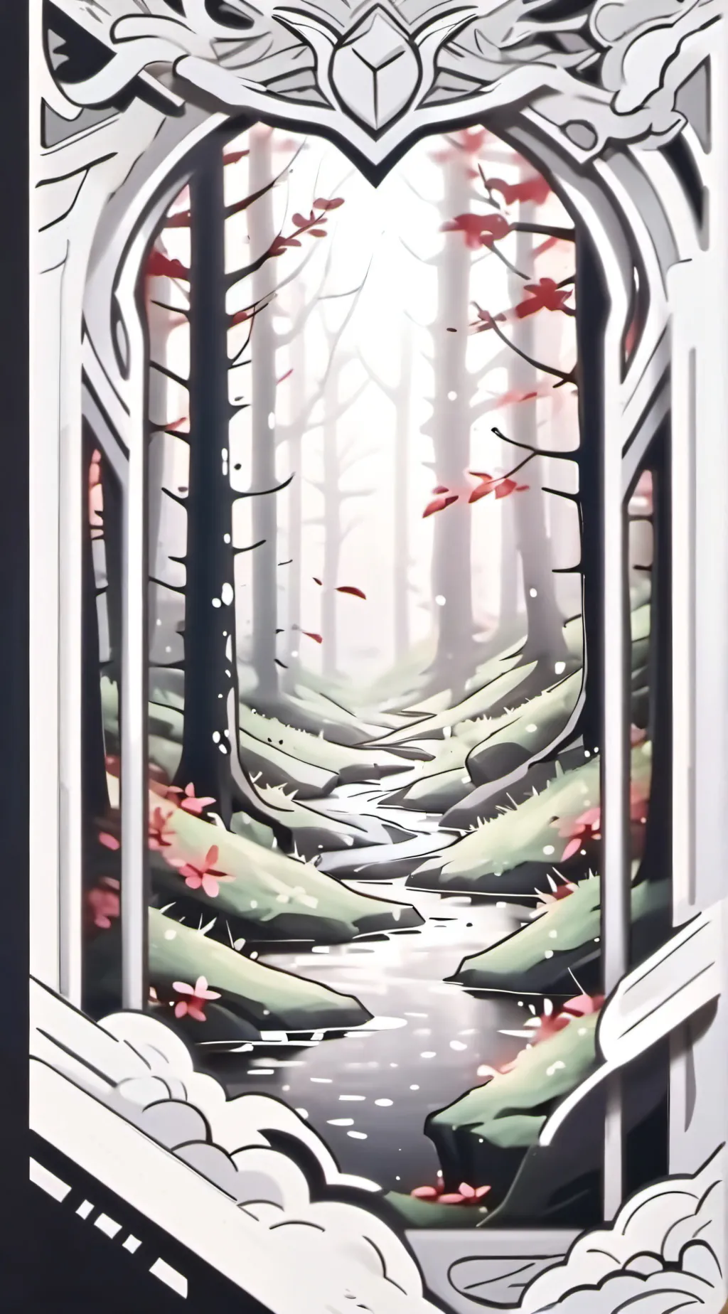 ai character: Miss circle  background