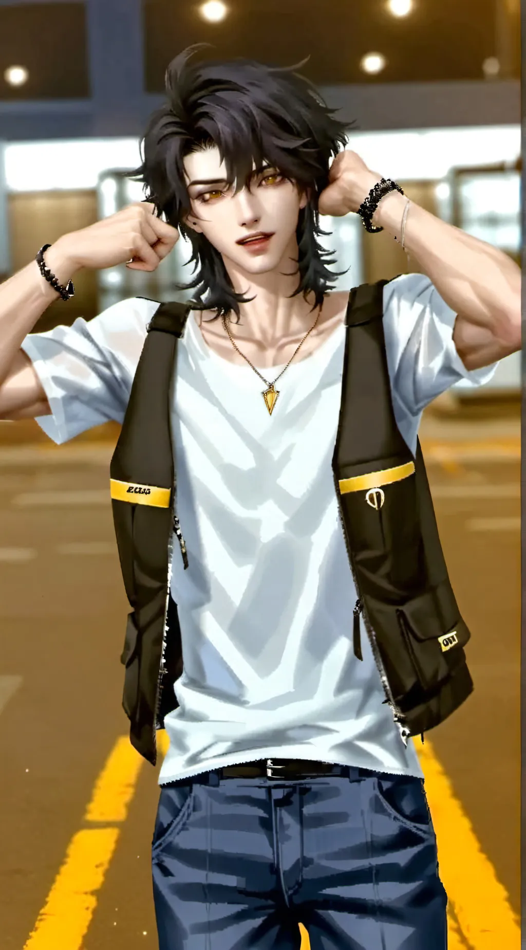 ai character: Levi background