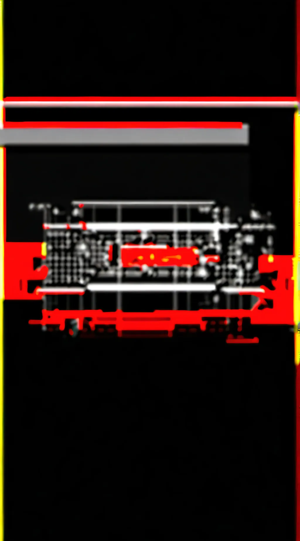 ai character: glitch world  background