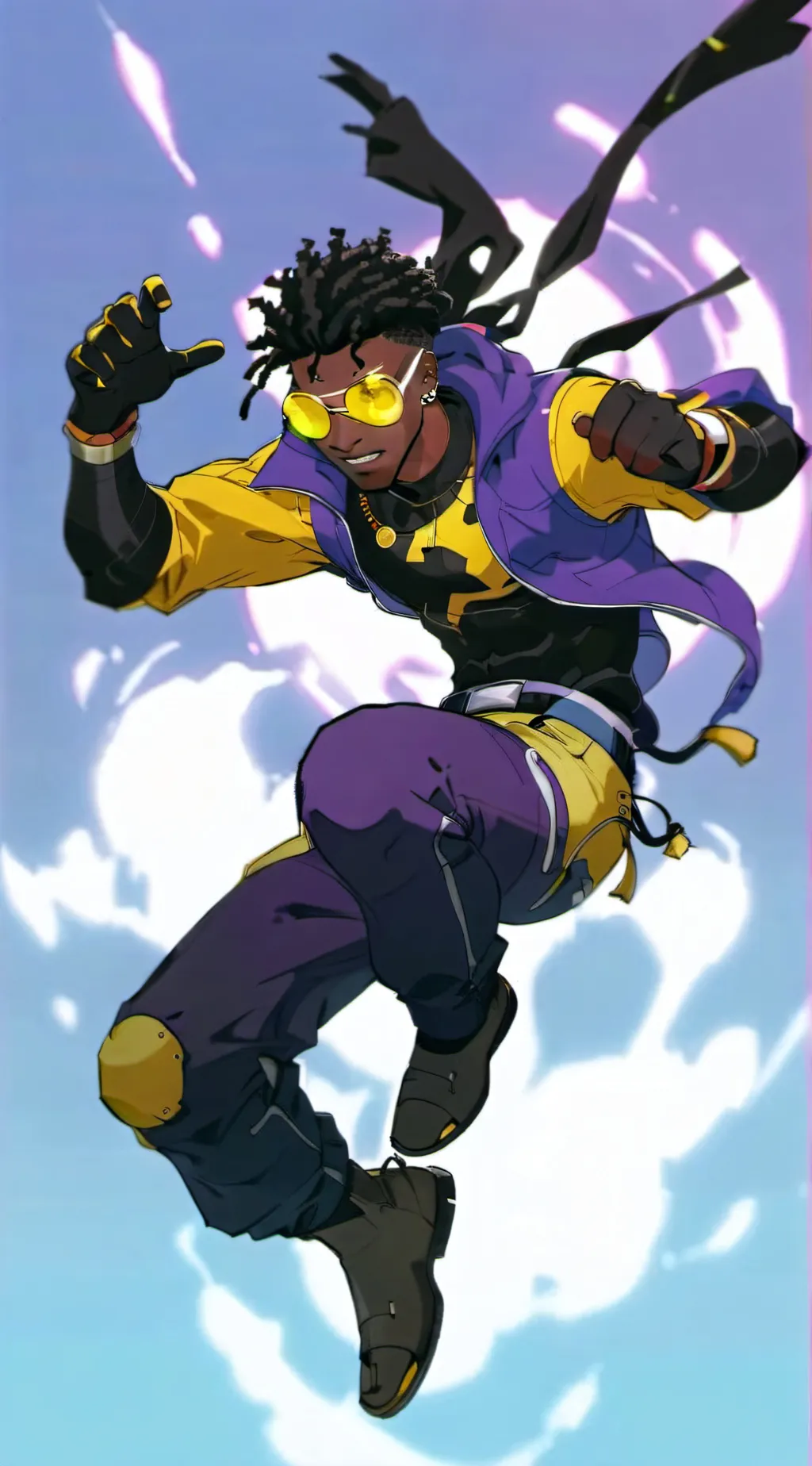 ai character: Static background