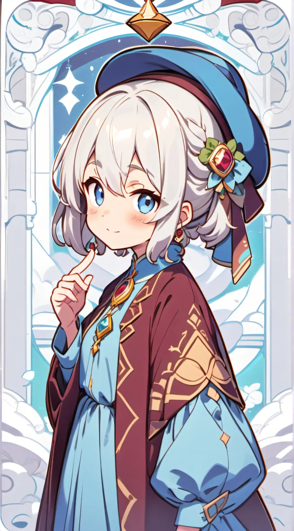 ai character: wally the huger background