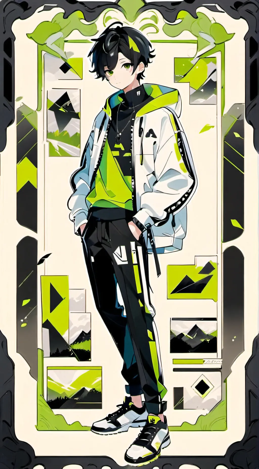 ai character: Adriel background