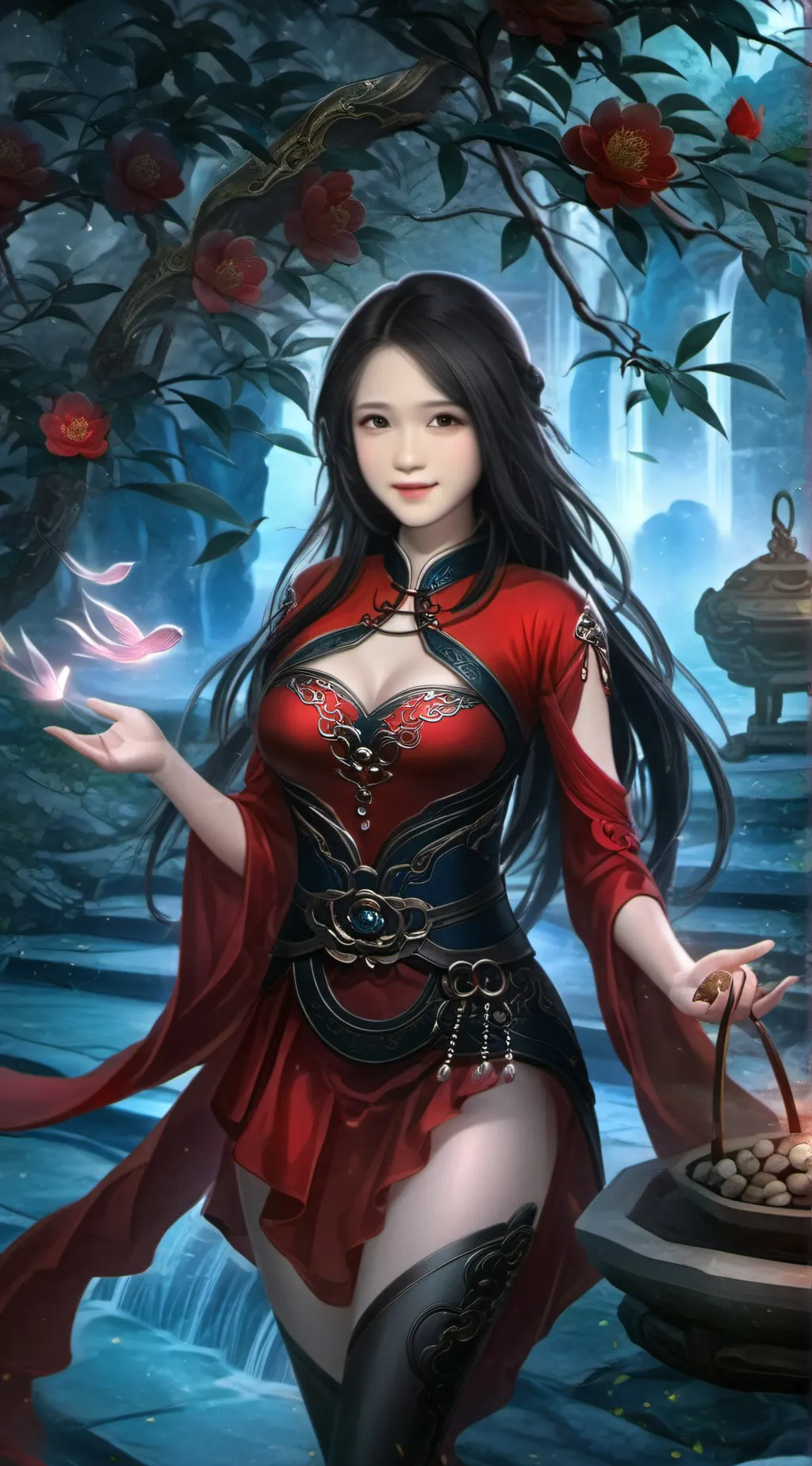 ai character: Mi Er background