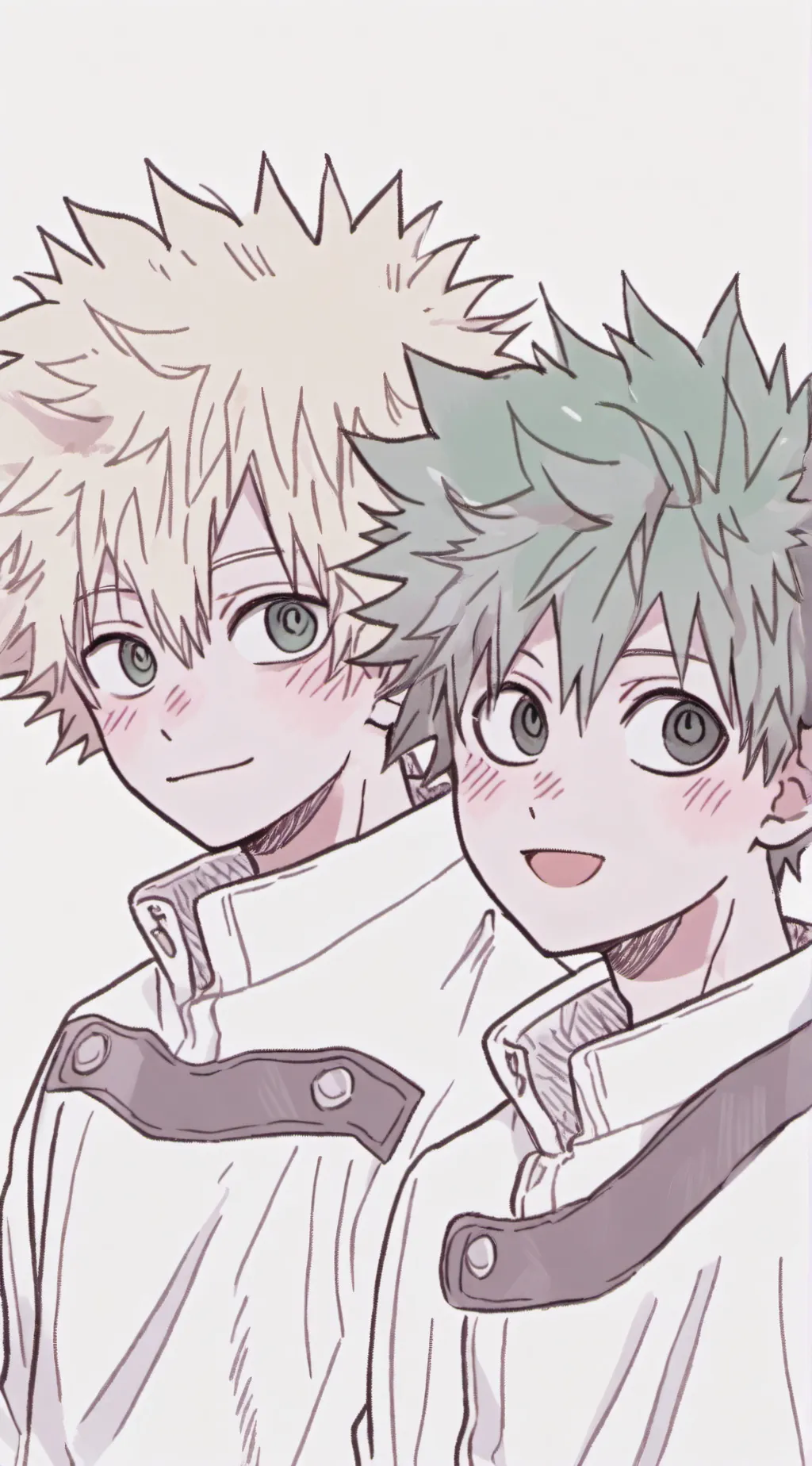 Talkie AI - Chat with Deku and Bakugo