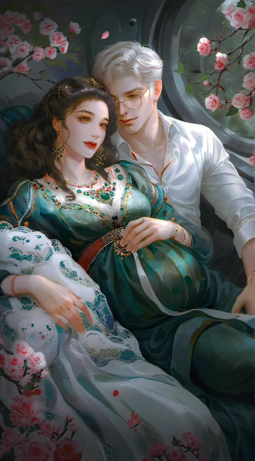 ai character: Lady background