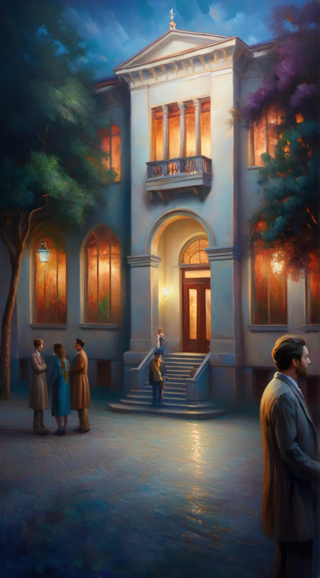 ai character: School  background