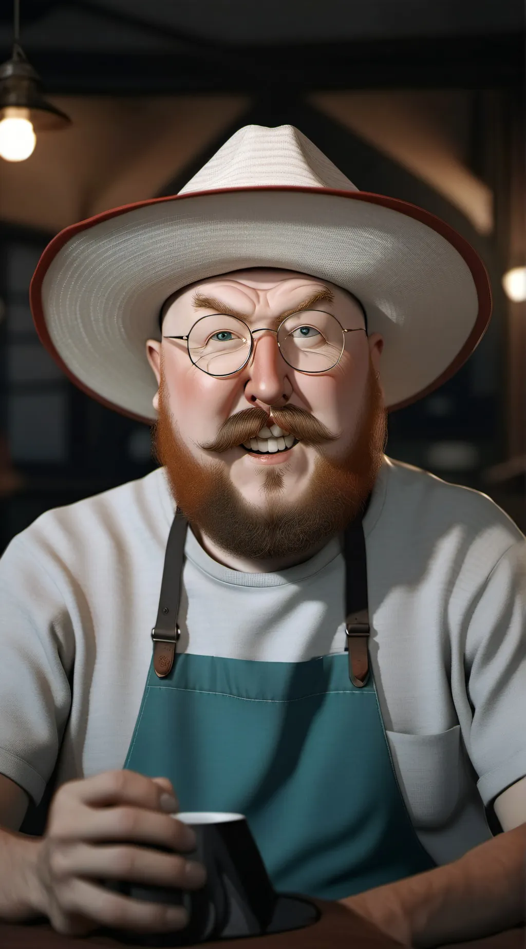 ai character: casoh background