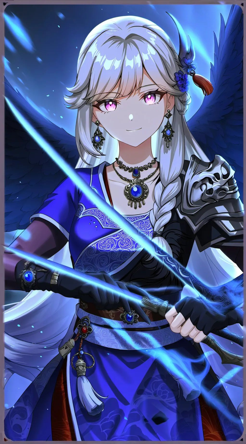 ai character: Mya background