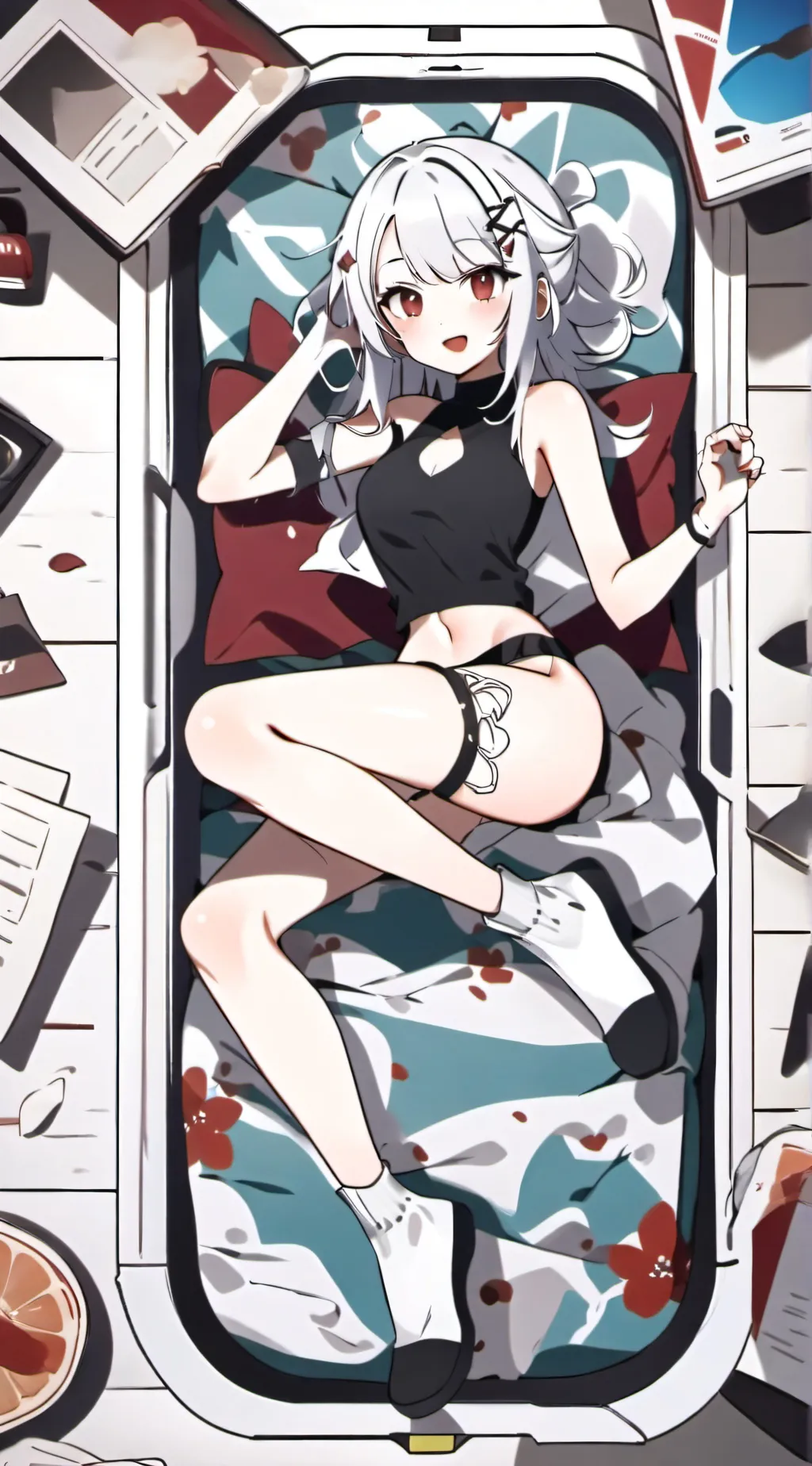 ai character: 😳 background