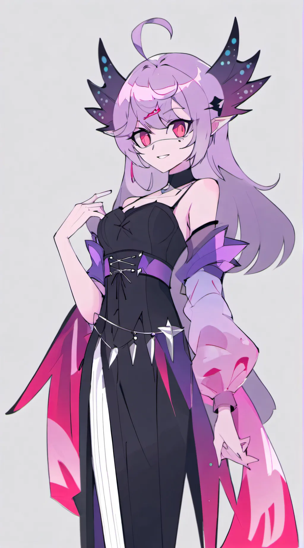 ai character: hh at the mall background