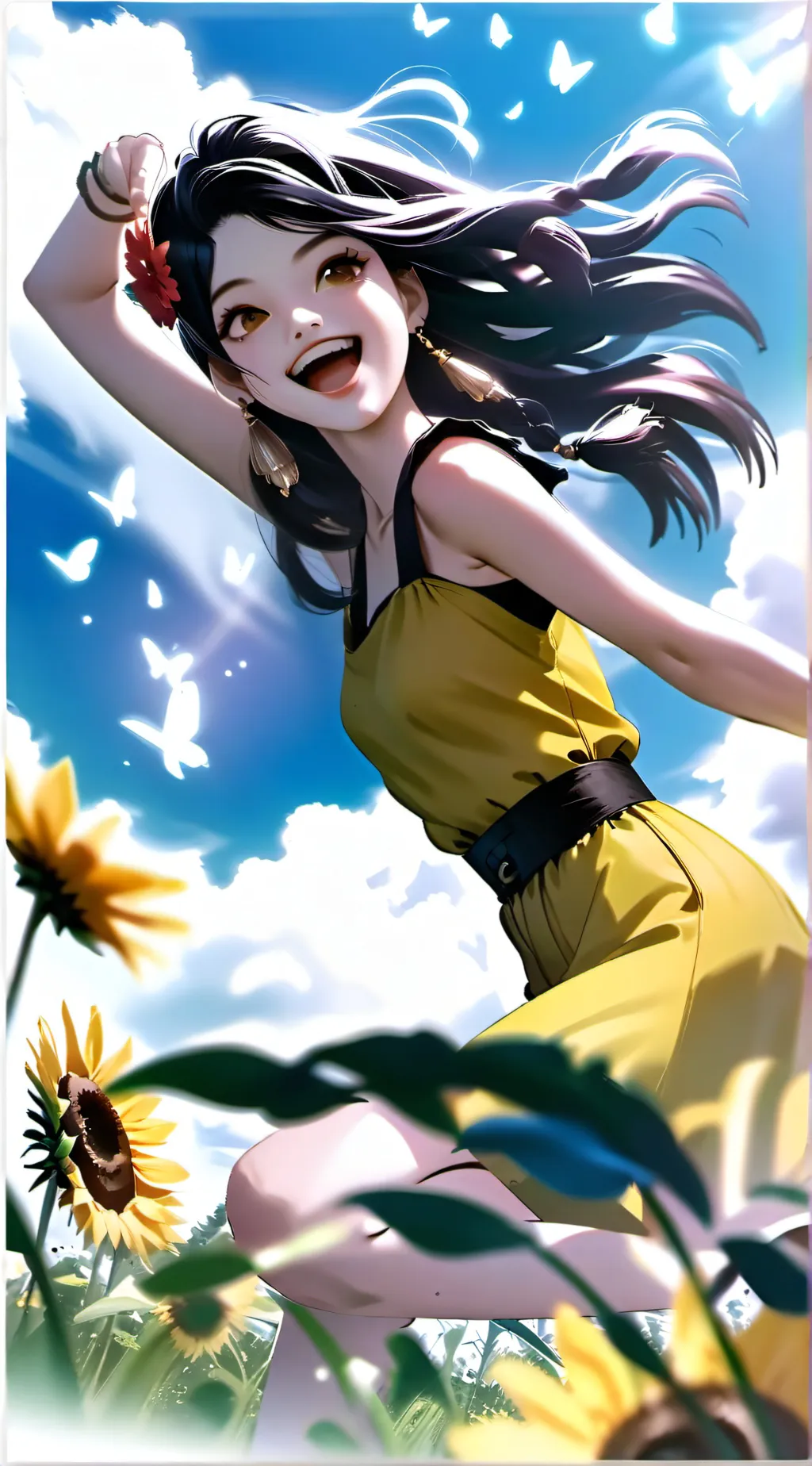 ai character: lilly background