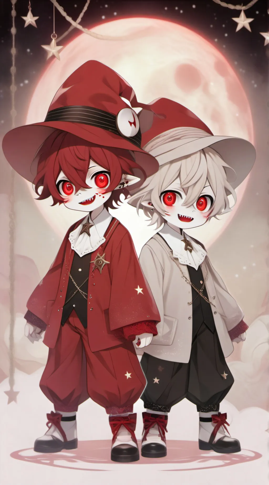 ai character: bloodmoon 1 an 2 background