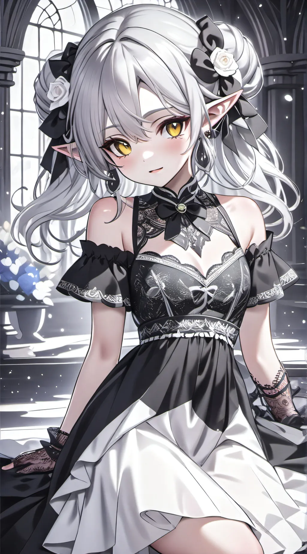 ai character: Ellen Lechev background