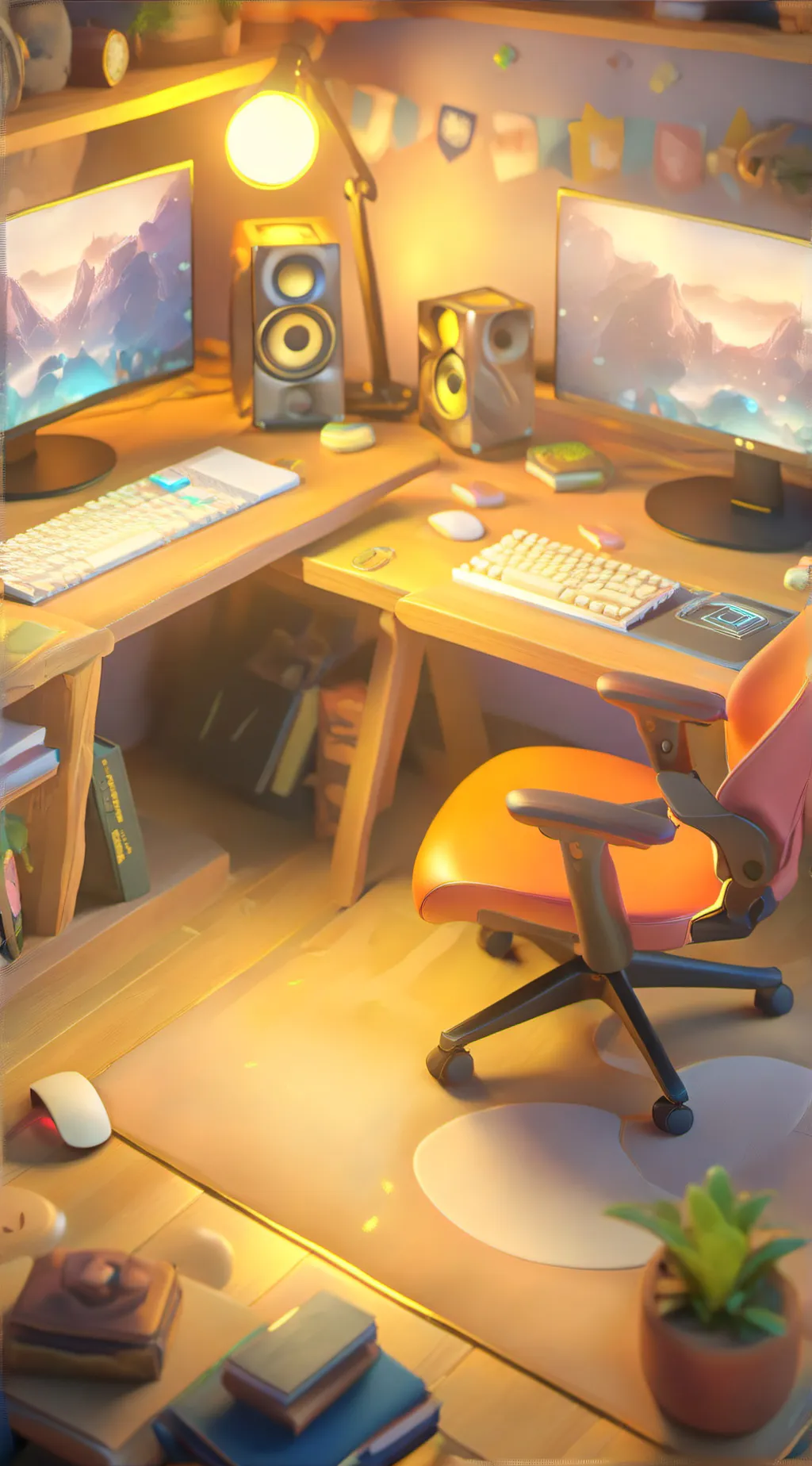 ai character: New PC background