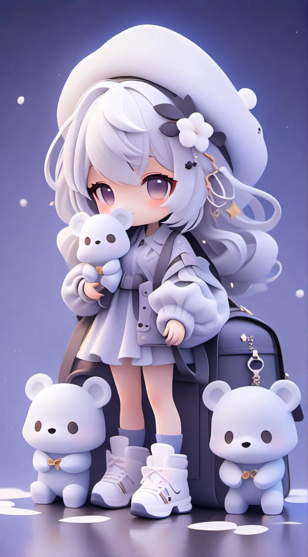 ai character: 🍧star✨ background