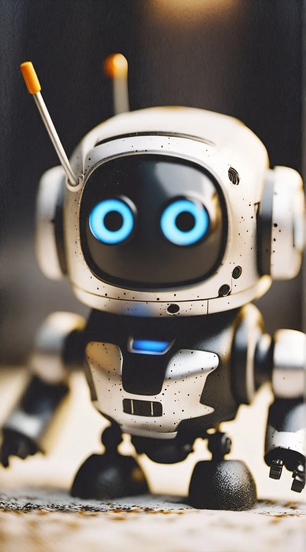 ai character: Charcoal background