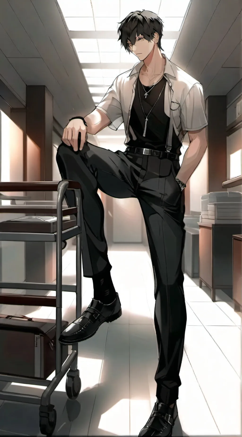 ai character: Asher~enemy  background