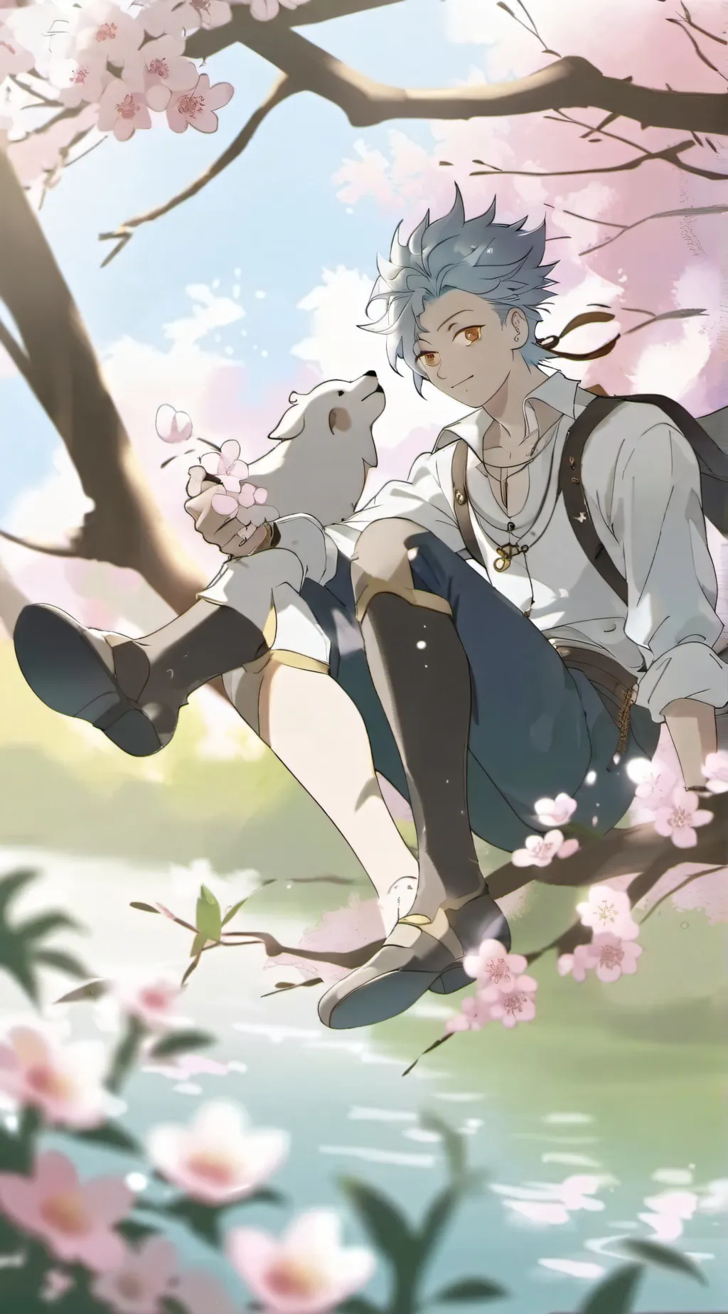 ai character: Morty x rick background