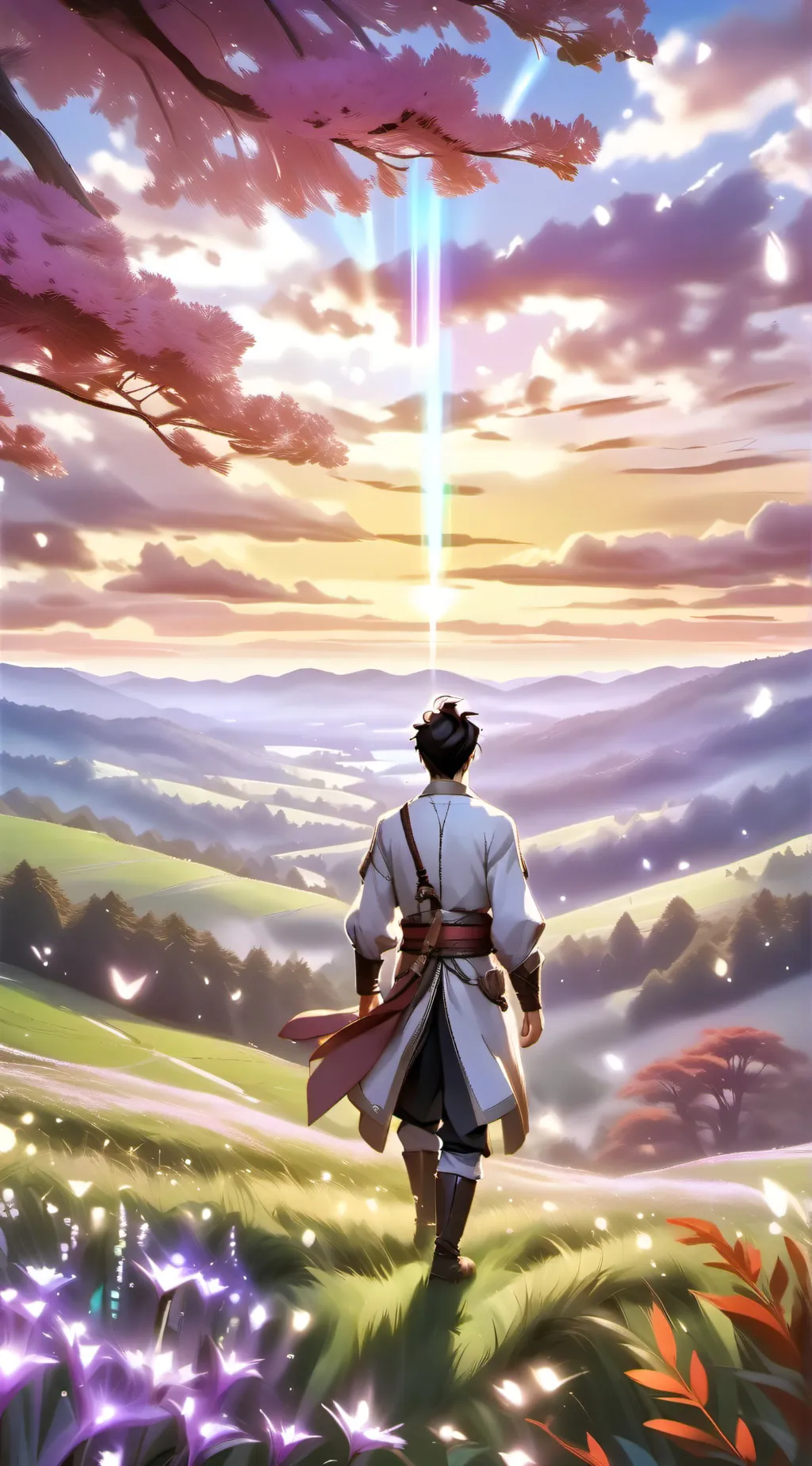 ai character: Mha Fight background