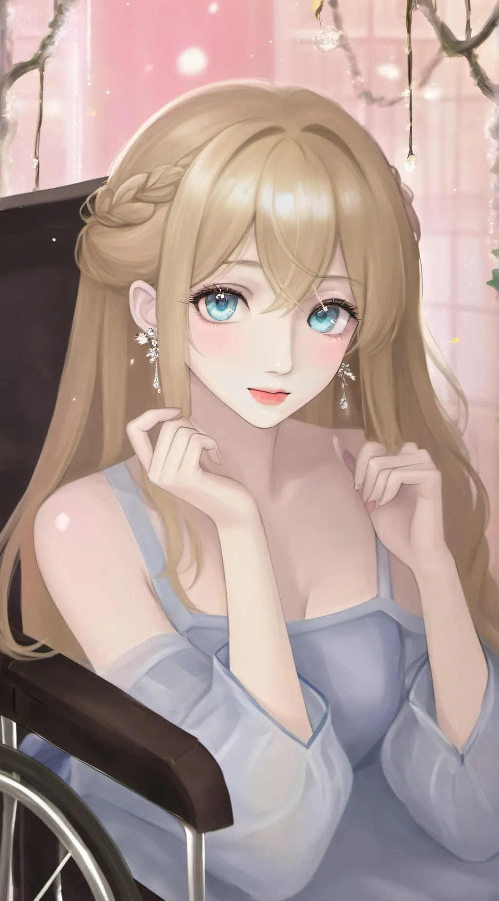 ai character: ✰~~~Rose background