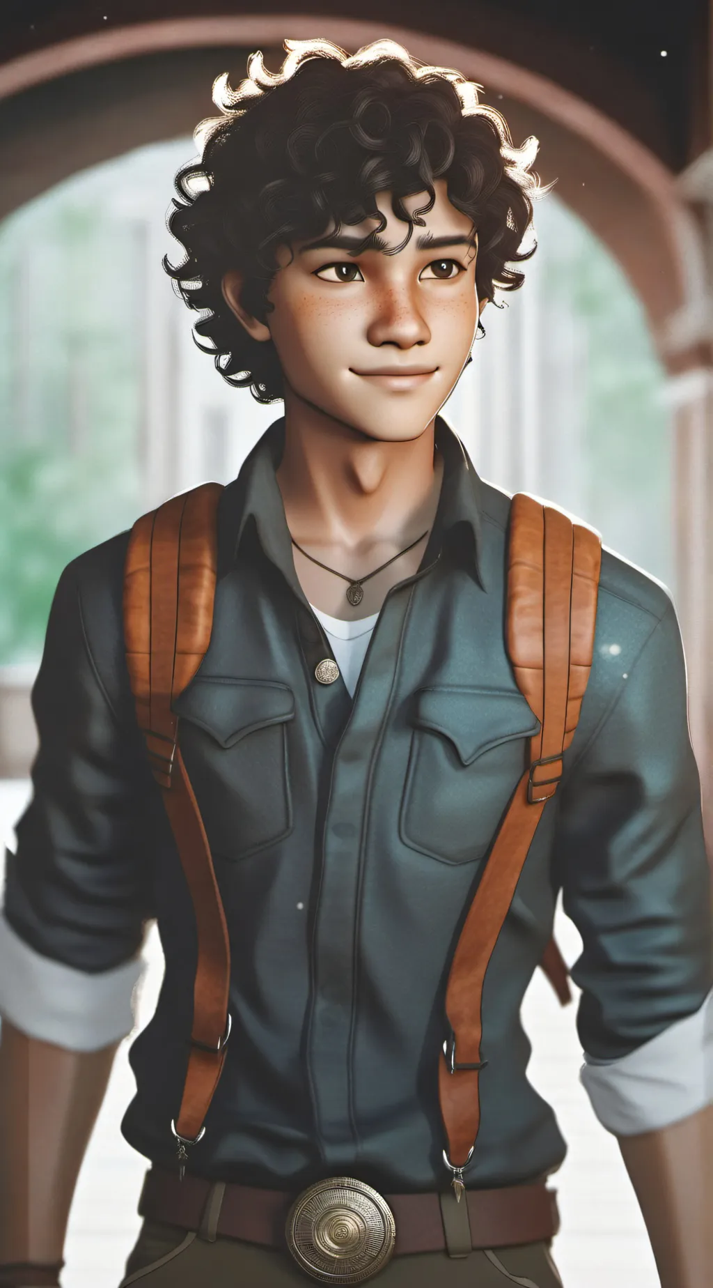 ai character: leo valdez background