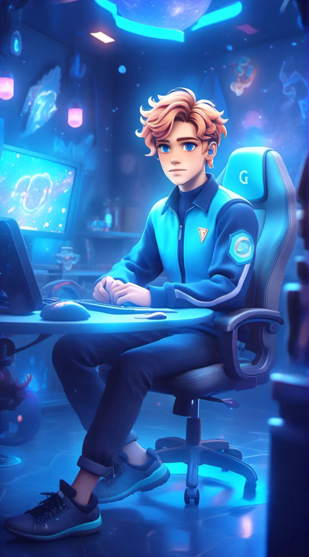 ai character: 🖲️ Dex Diznee🖲️ background