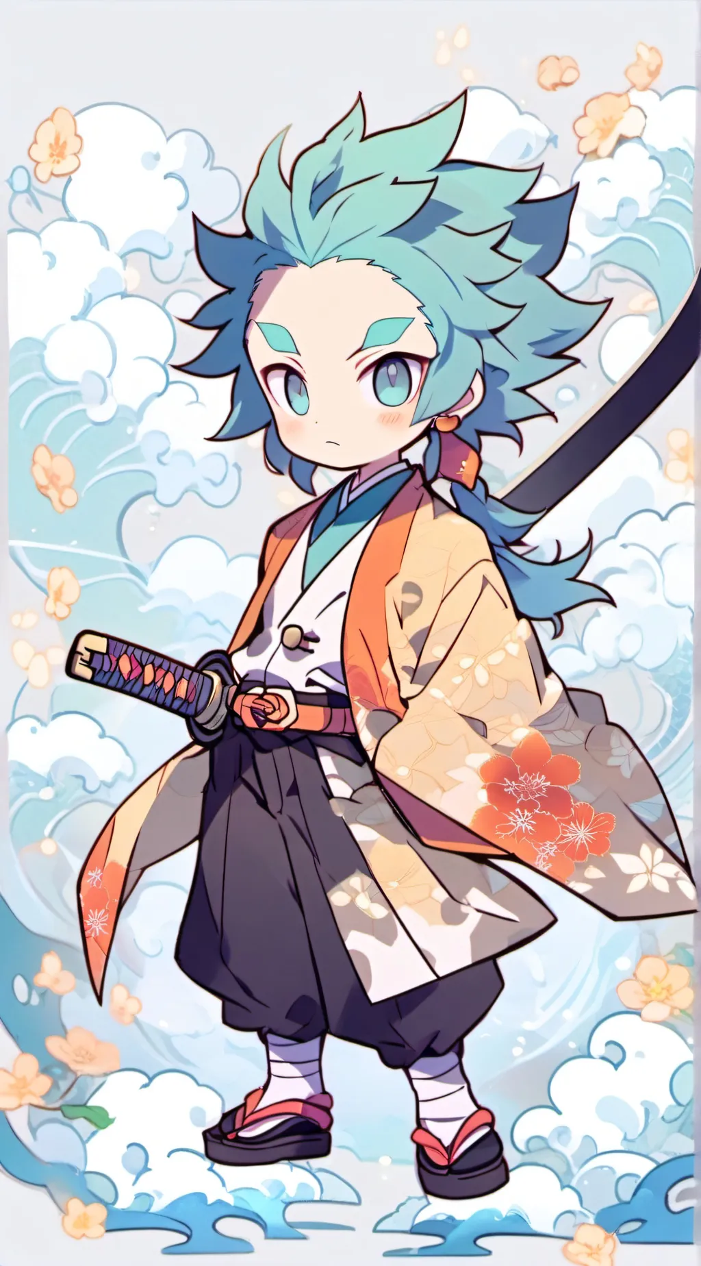 ai character: Muichiro Tokito background