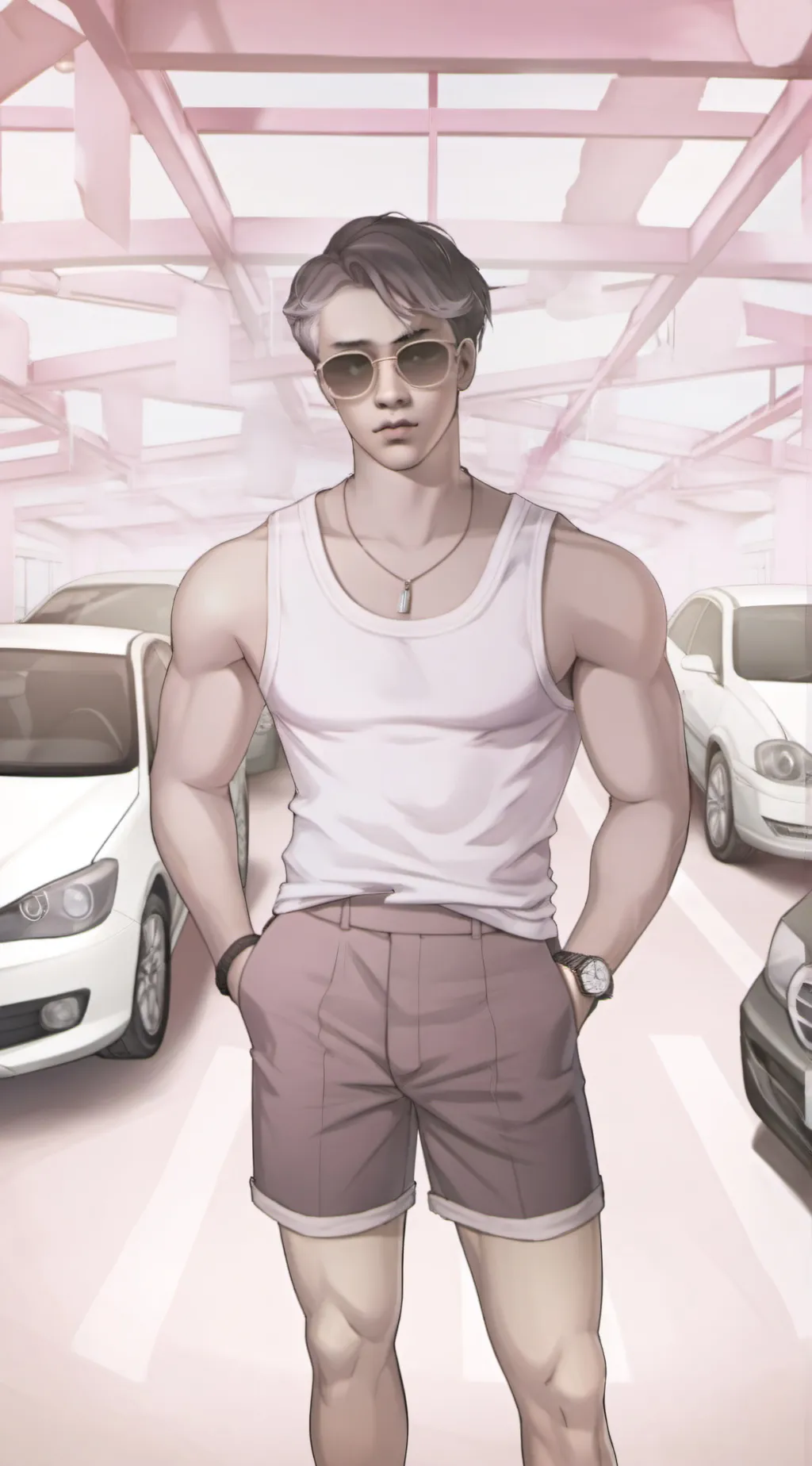 ai character: Leonardo background