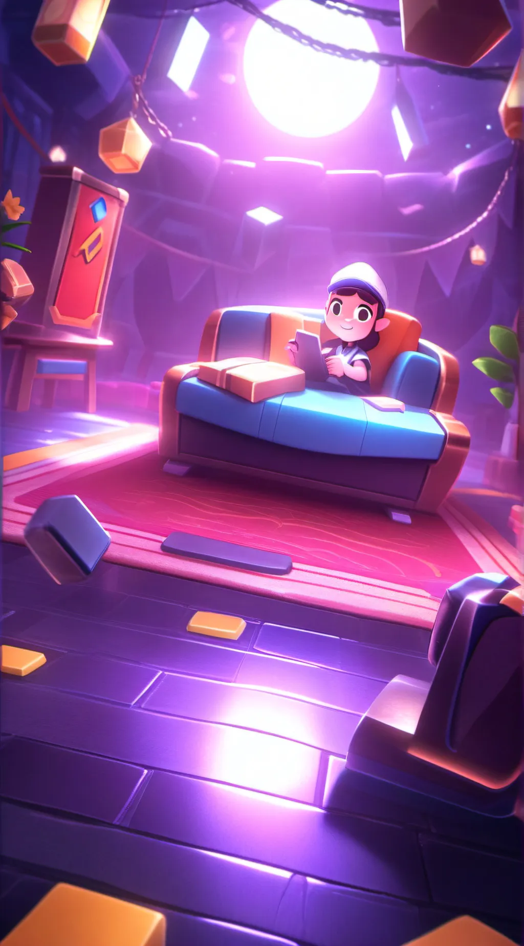 ai character: the party  background