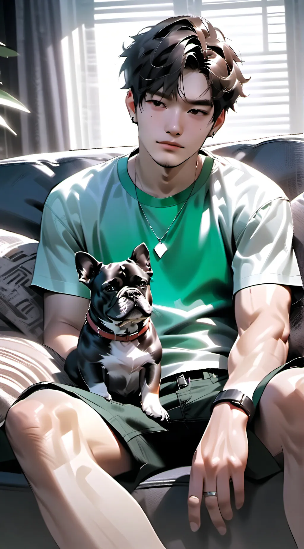 ai character: Max background