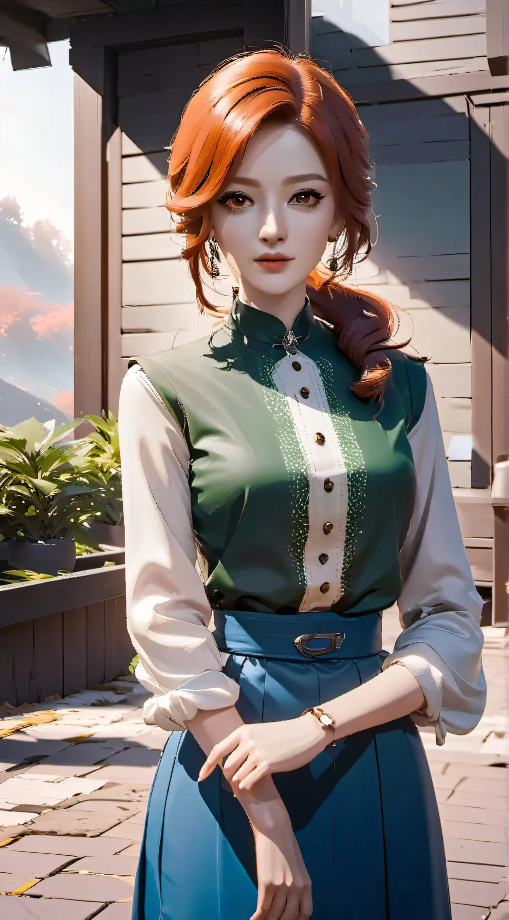 ai character: Clara Afton background