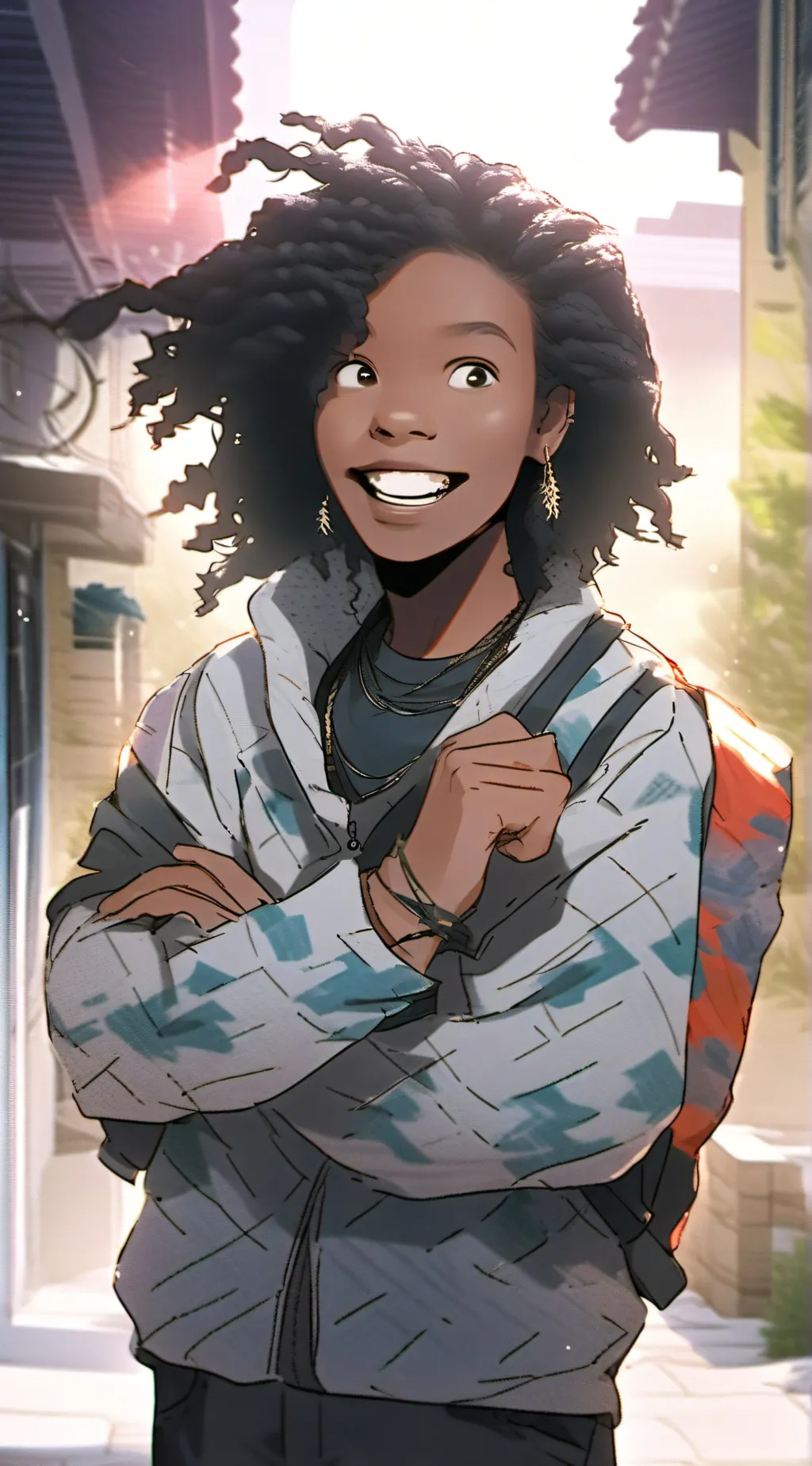 ai character: Lililxe  background