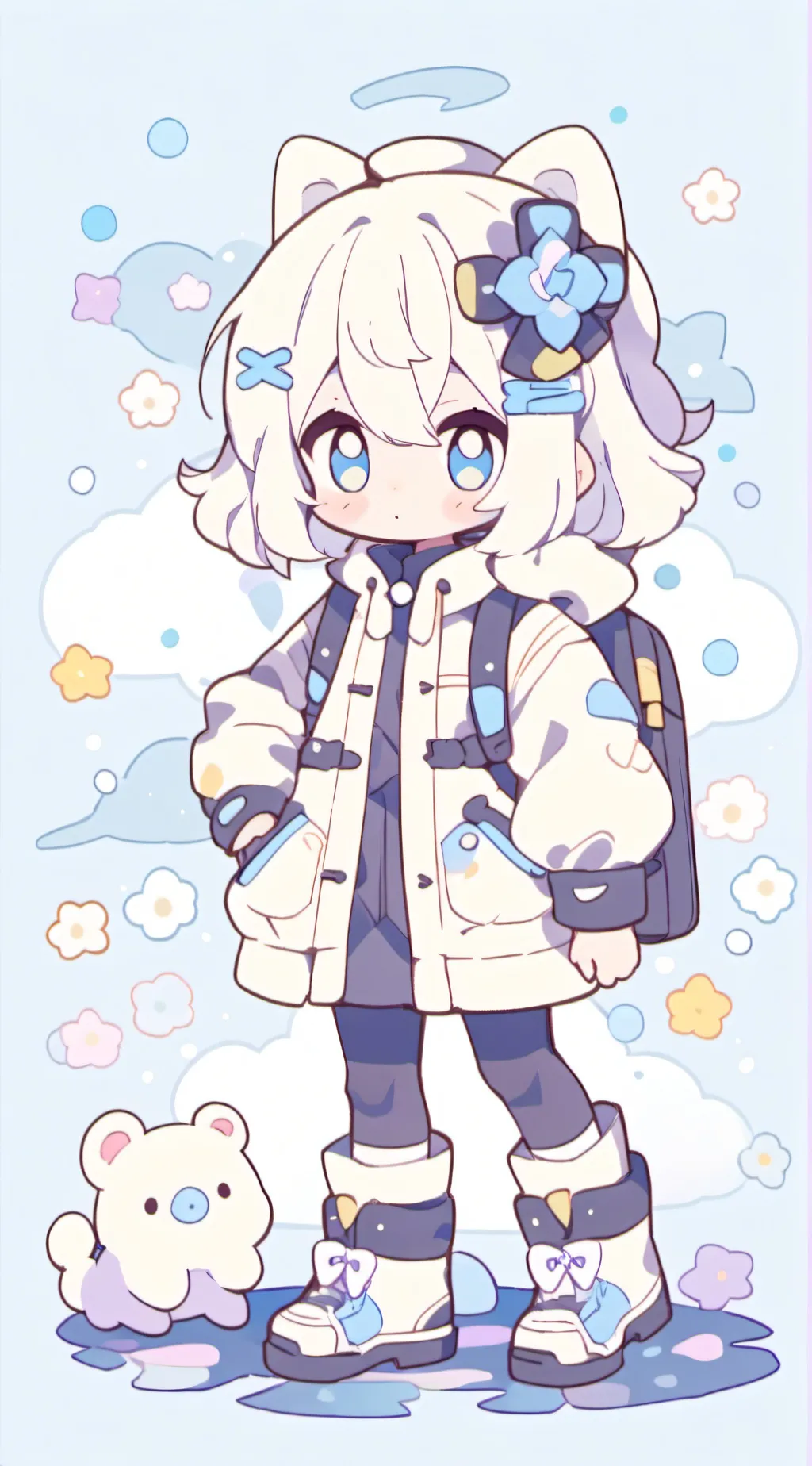 ai character: Dandy's world background