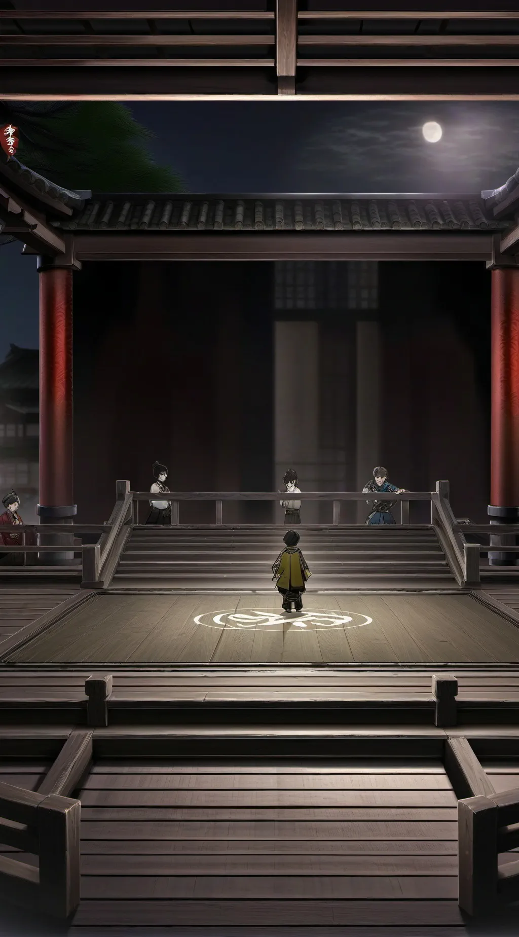 ai character: Kanji's Tournament background