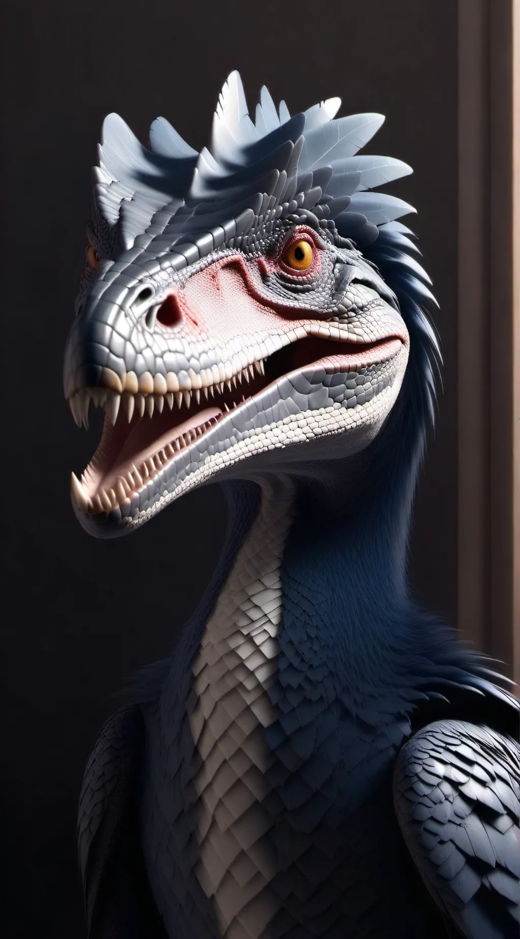 ai character: Hashoraptor background