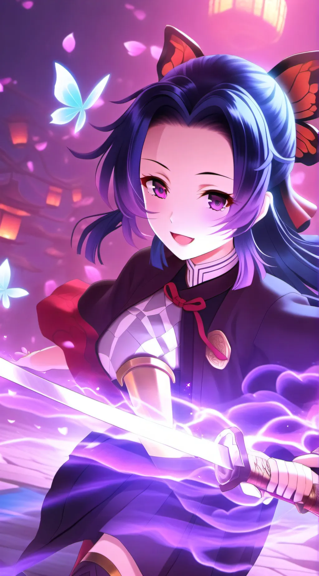 ai character: shinobu  background