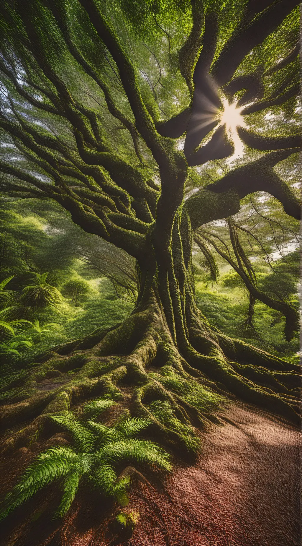 ai character: The (wise) tree background