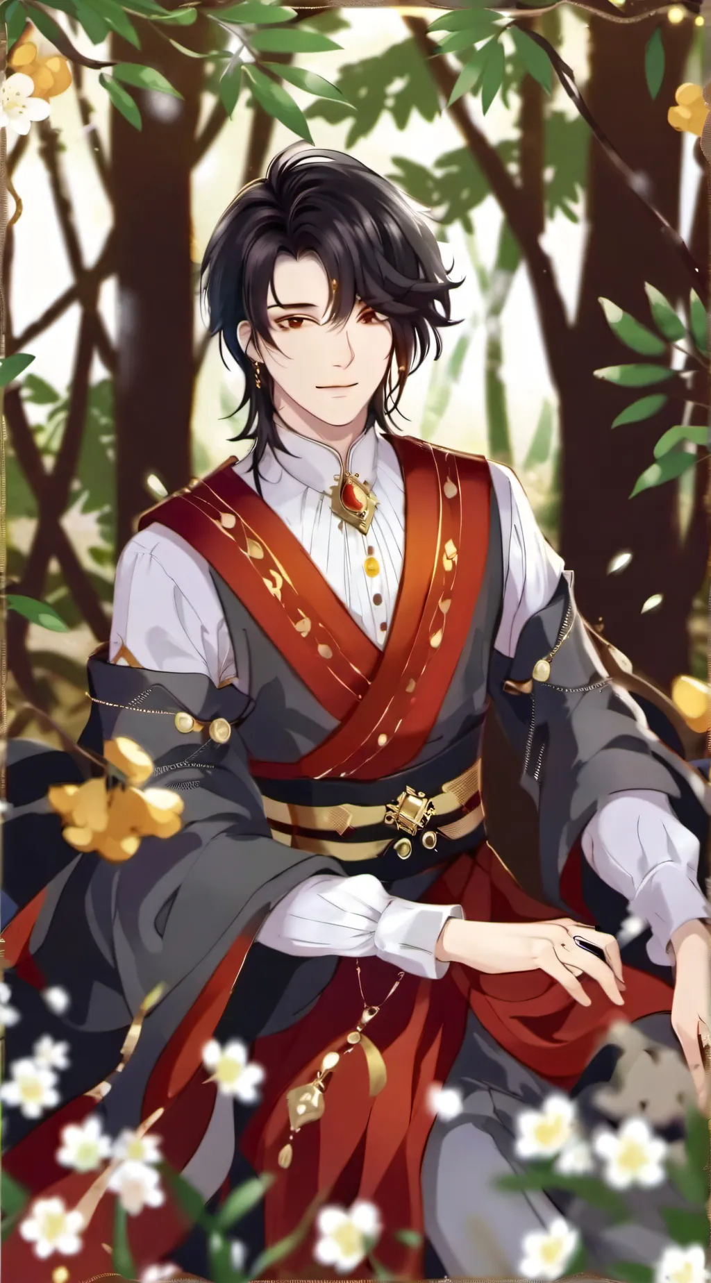 ai character: Hayden  background