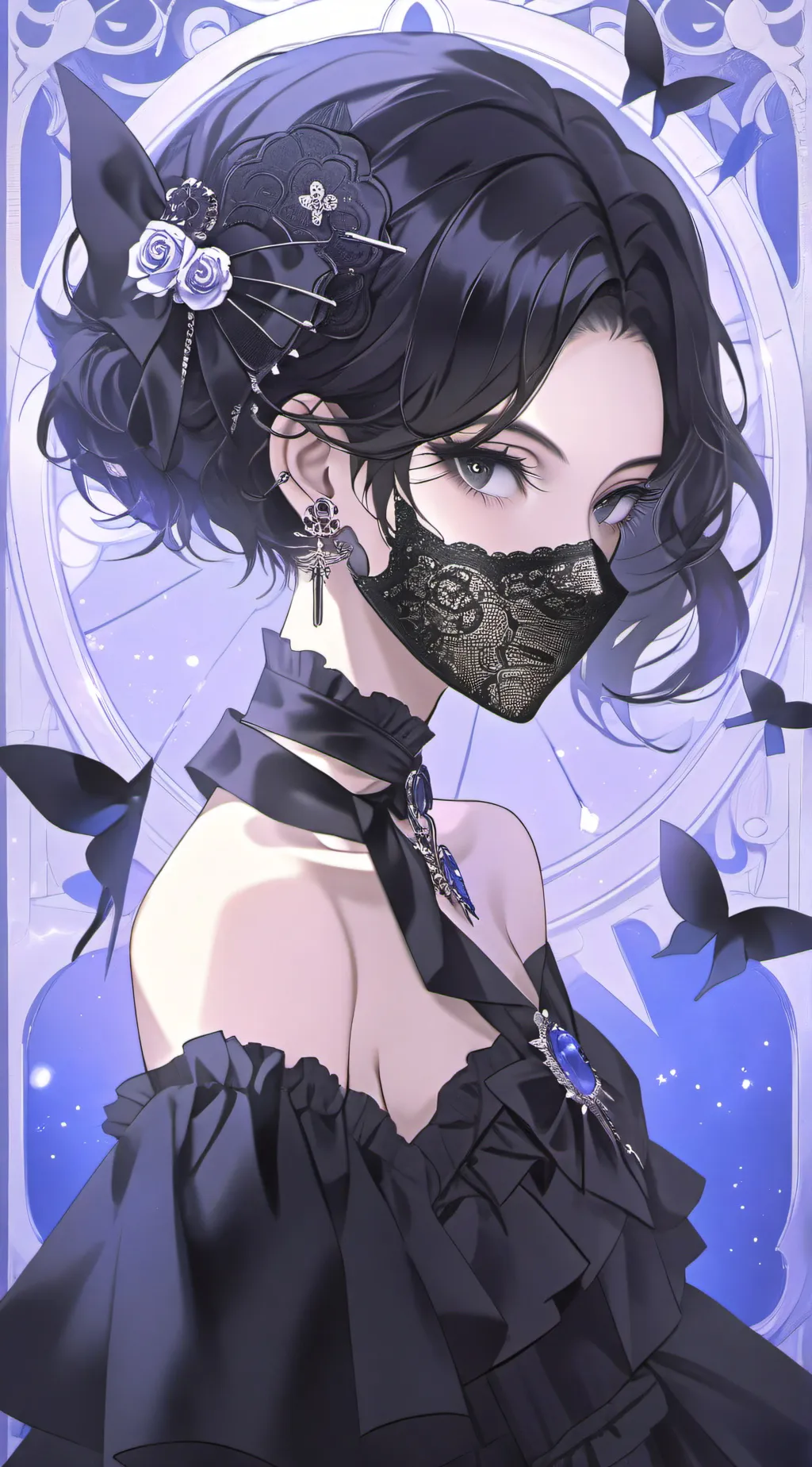 ai character: Raven background