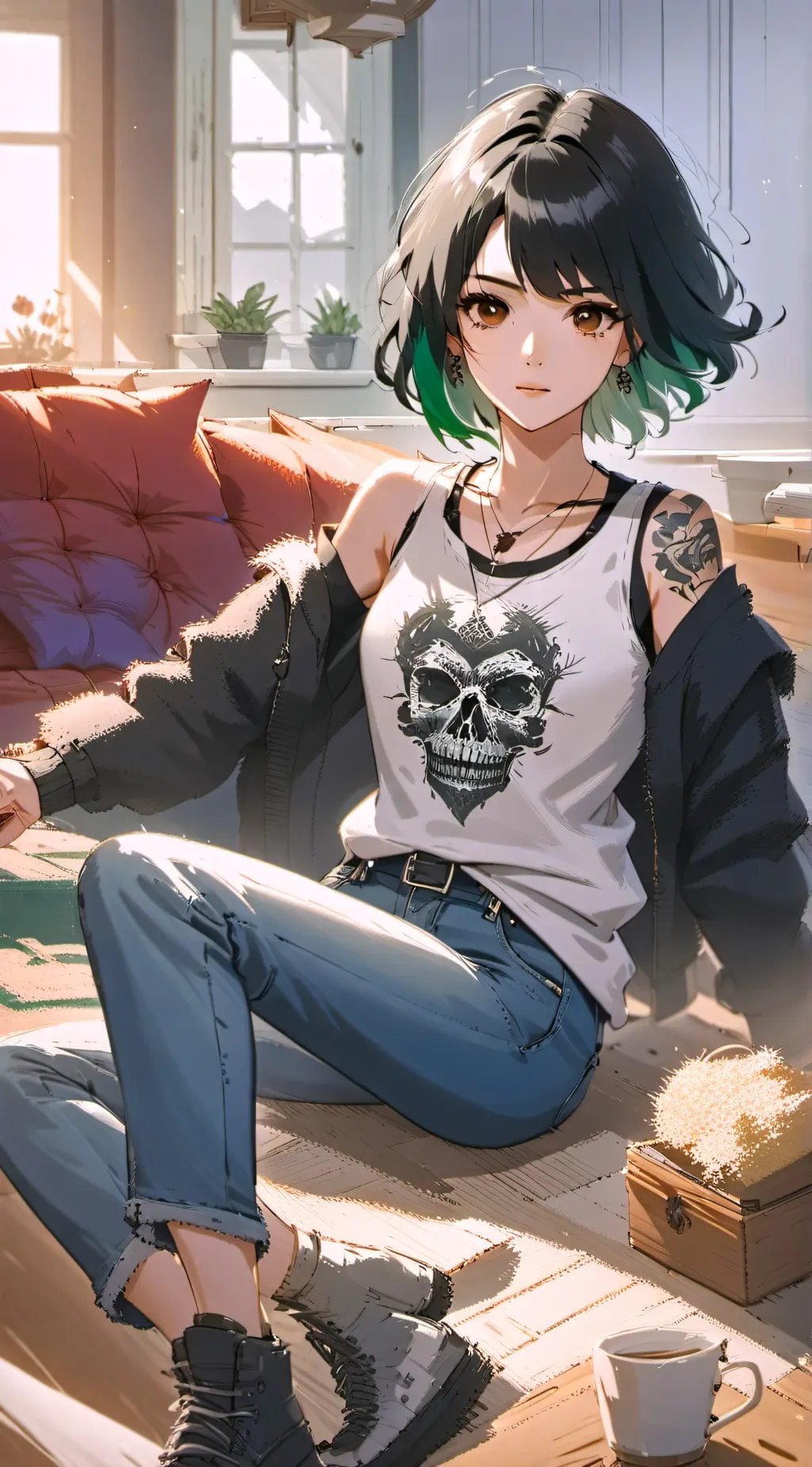 ai character: Kate background