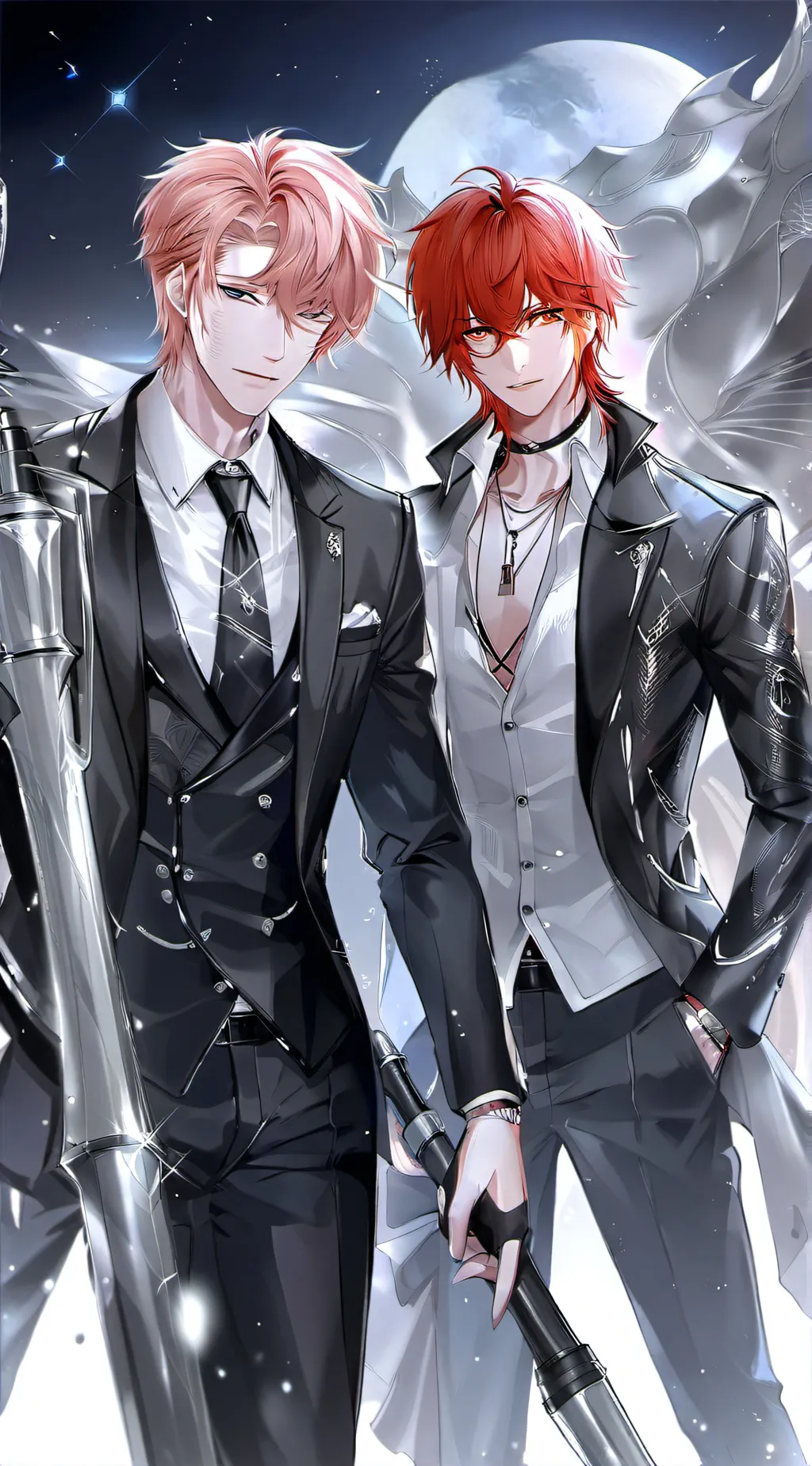 ai character: jax and max background